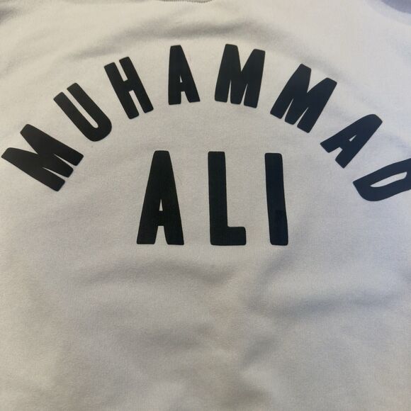 Muhammad Ali X Zara Sweatshirt Crewneck Youth Size Sz 13-14 Double Sided - Picture 7 of 11